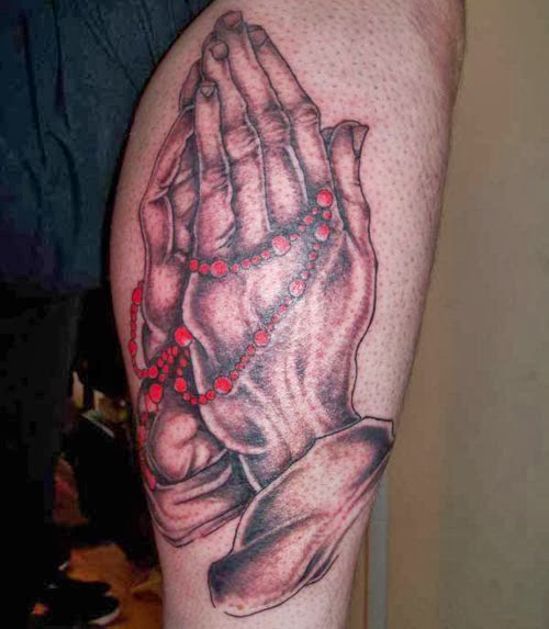 Praying Hands Tattoo