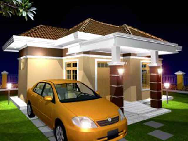 Desain Rumah Sederhana 1 Lantai