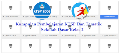 Kumpulan Pembelajaran KTSP Dan Tematik Sekolah Dasar Kelas 2