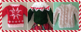 Knitted sweaters and jumpers for your Elf on the Shelf