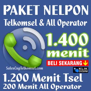 Paket Nelpon Telkomsel 1400 Menit - Beli Sekarang KLIK DISINI