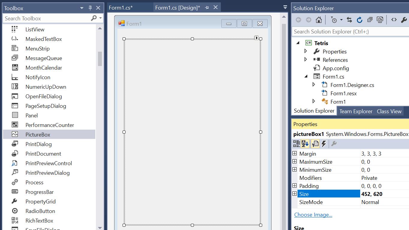 Develop Tetris Brick Game Using Basic Windows Form And C Dotnet Codes