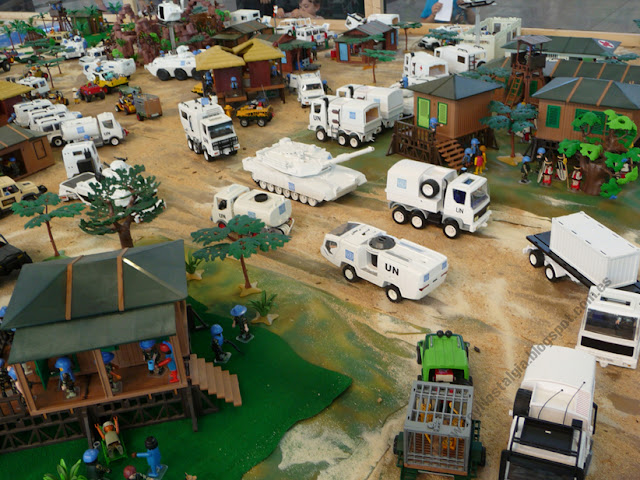 Diorama Playmobil ONU