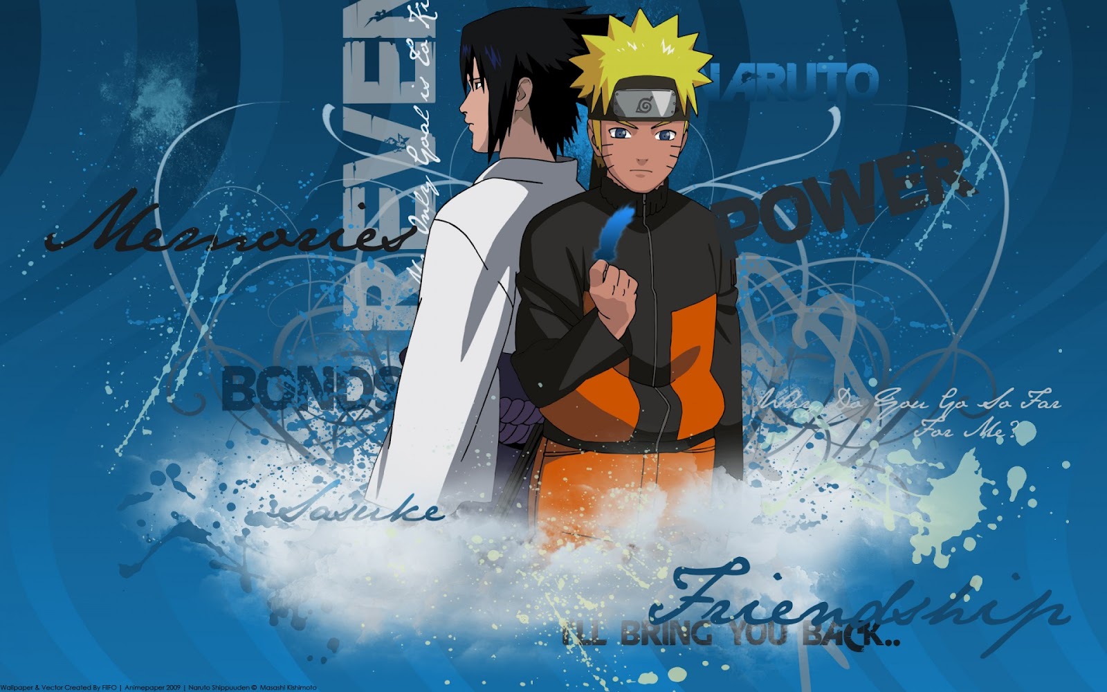 Wallpaper Keren Special Naruto Vs Sasuke Wallpaper