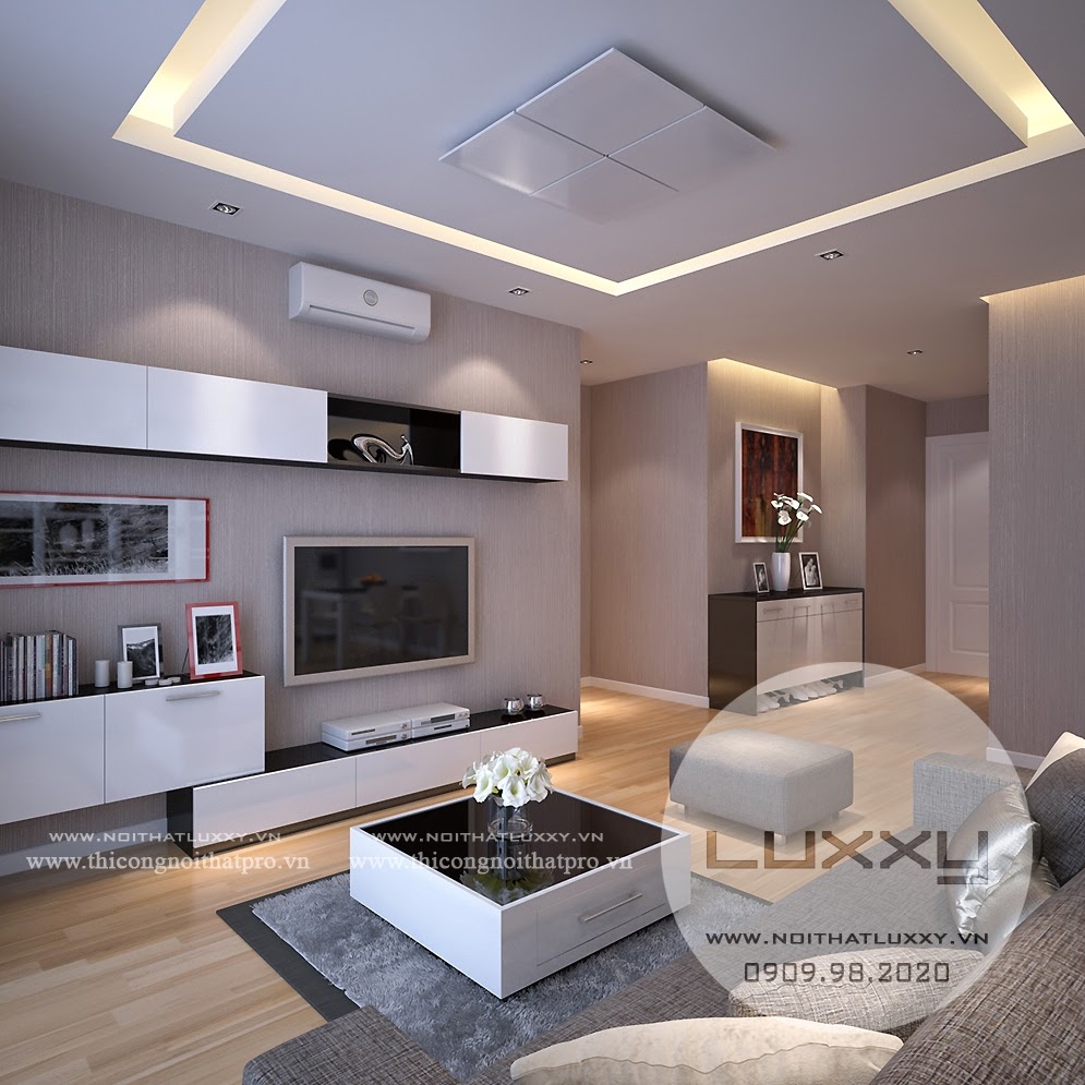 Thiết kế nội thất Chung Cư 102m2 phong cách Đen Trắng ở Phú Gia Residence