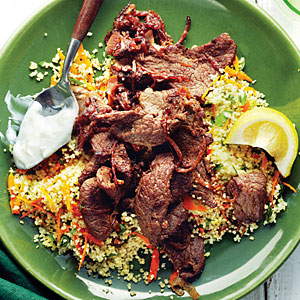 Shawarma Lamb with Couscous Salad,Shawarma Lamb, 