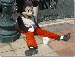 Poor Mickey one 2 many beers