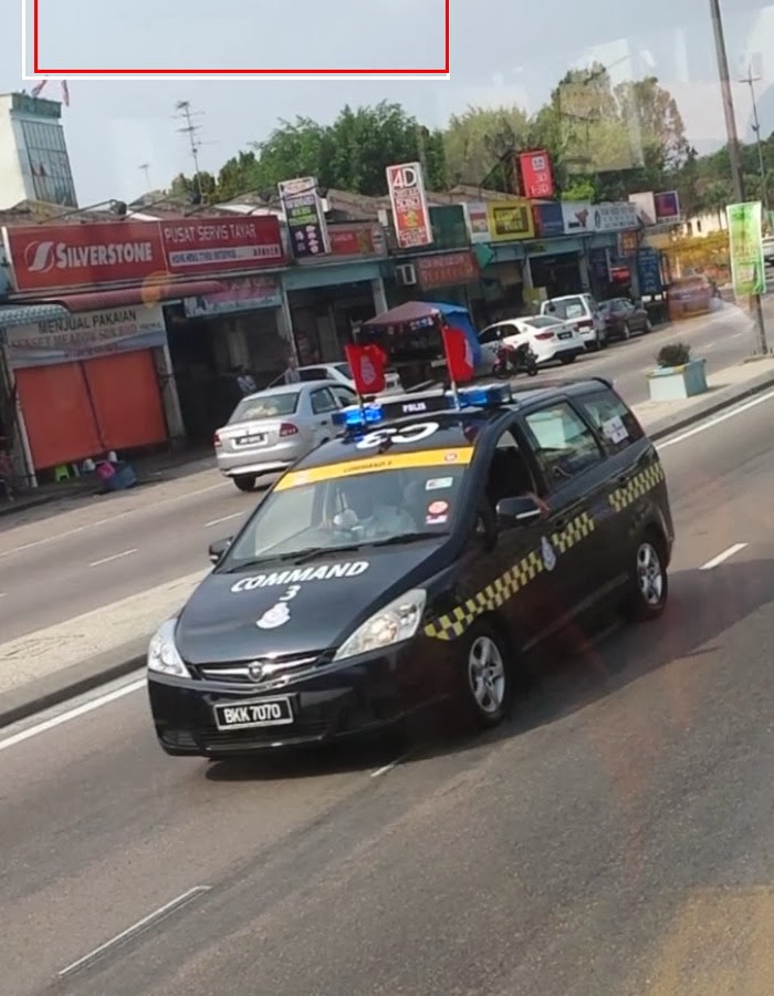 Proton Exora Police Car Commad 3