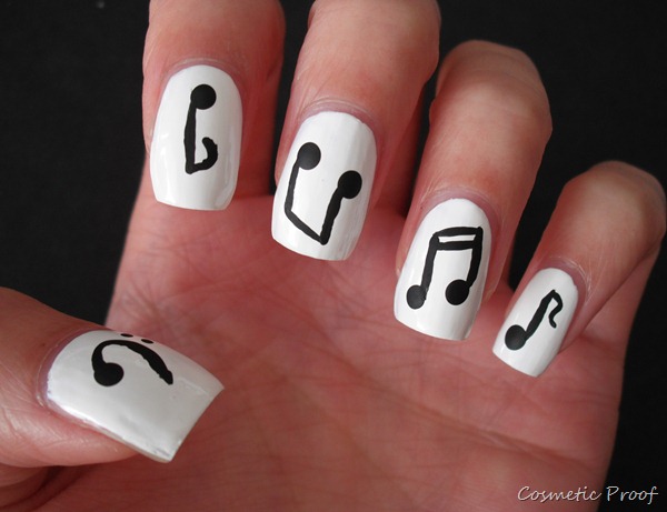 Day 7–Black and White with Music | Cosmetic Proof ...
