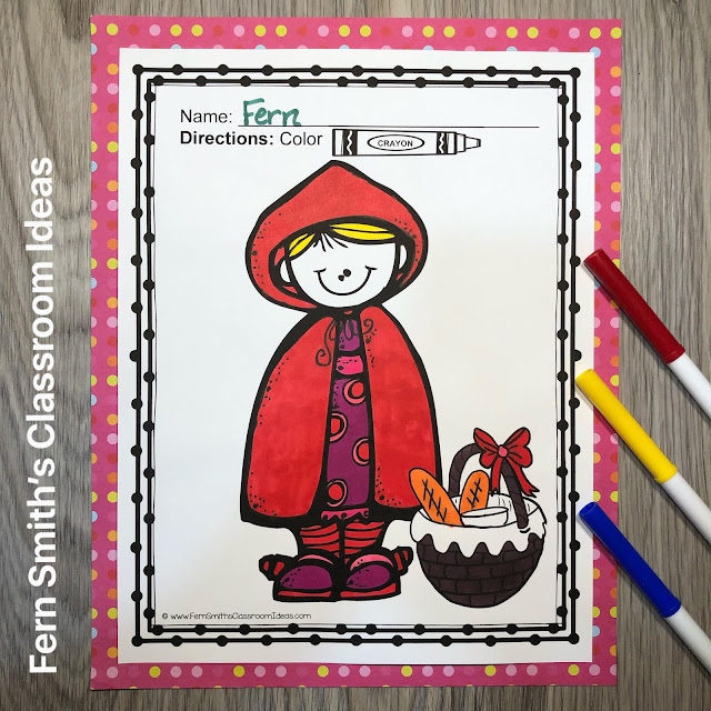 Download These Fairy Tales Coloring Book Pages Today!