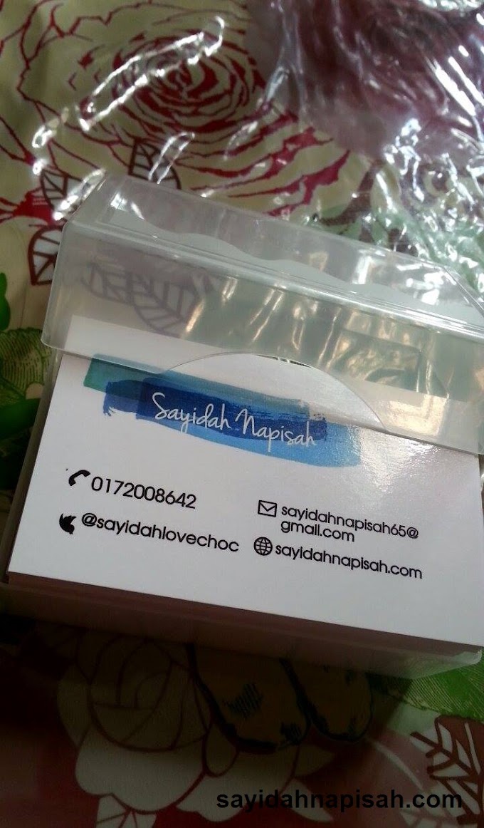 100 name card percuma di Pixajoy! 