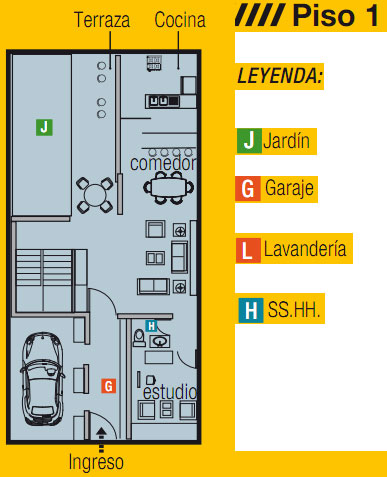 PLANOS DE VIVIENDA DE 3 PISOS 8X16M by planosdecasas.blogspot.com