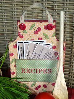  free paper apron template  and tutorial from The Cherry On Top