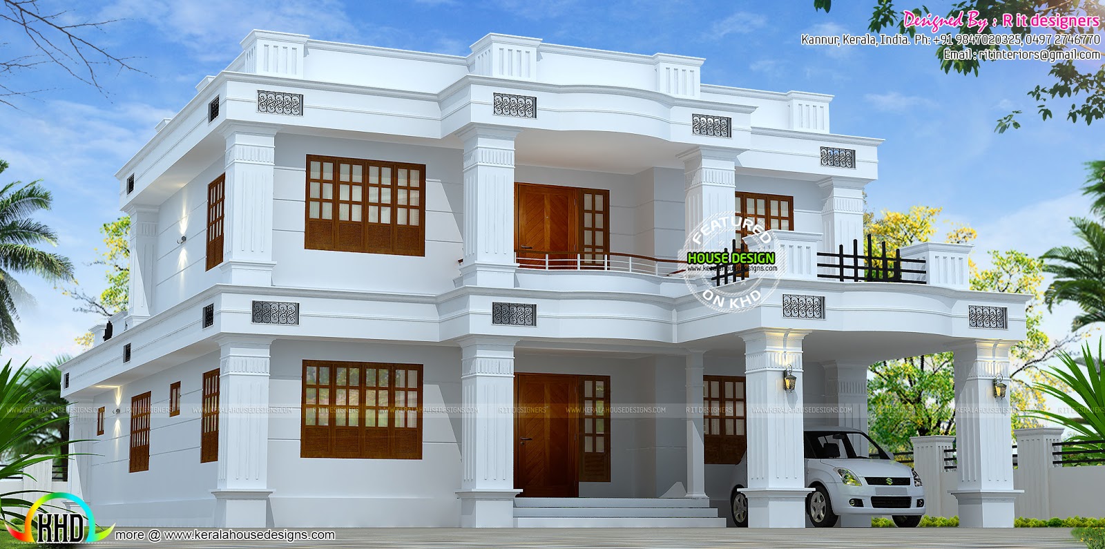 February 2019 Kerala  home  design and floor plans 