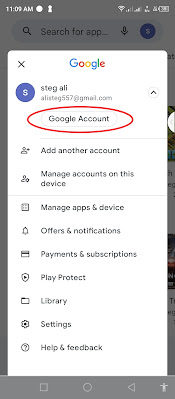 Add a profile picture in Google Play