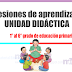 Sesiones de aprendizaje de 1° al 6° grado de educación primaria