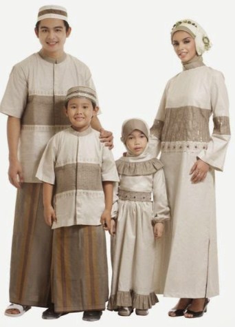 34 Koleksi Baju Muslim Keluarga 2019 Modern Terbaru