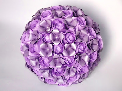 Bouquet de origami