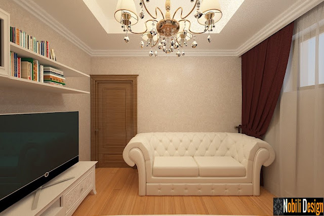 Design interior dormitor clasic Bucuresti - Amenajari interioare case clasice