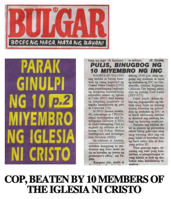 Iglesia Ni Cristo has THOUSANDS of convicted criminal members (robbers, rapists, murderers)