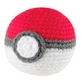 PATRON GRATIS POKEBALL | POKEMON AMIGURUMI 55410