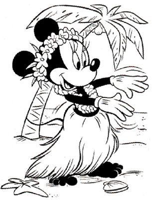 Disney Valentines  Coloring Pages on Free Mini Mouse Disney Coloring Pages