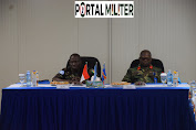 Deputy Force Commander MONUSCO Kunjungi Satgas Kizi TNI Konga XX-T MONUSCO