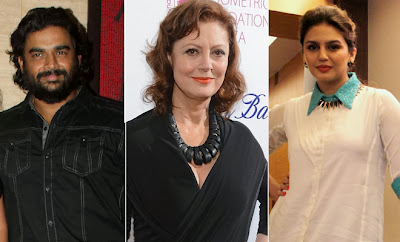 R Madhavan, Huma Qureshi, rush to IFFI to meet Susan Sarandon