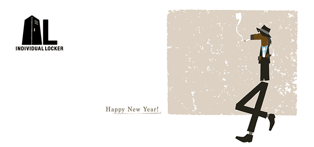 オシャレで可愛い2014午年の年賀状テンプレートを揃えた「INDIVIDUAL LOCKER」