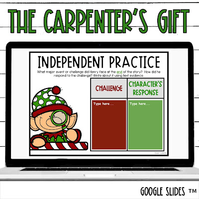 Christmas Digital Read Aloud Lessons for Google Slides TM