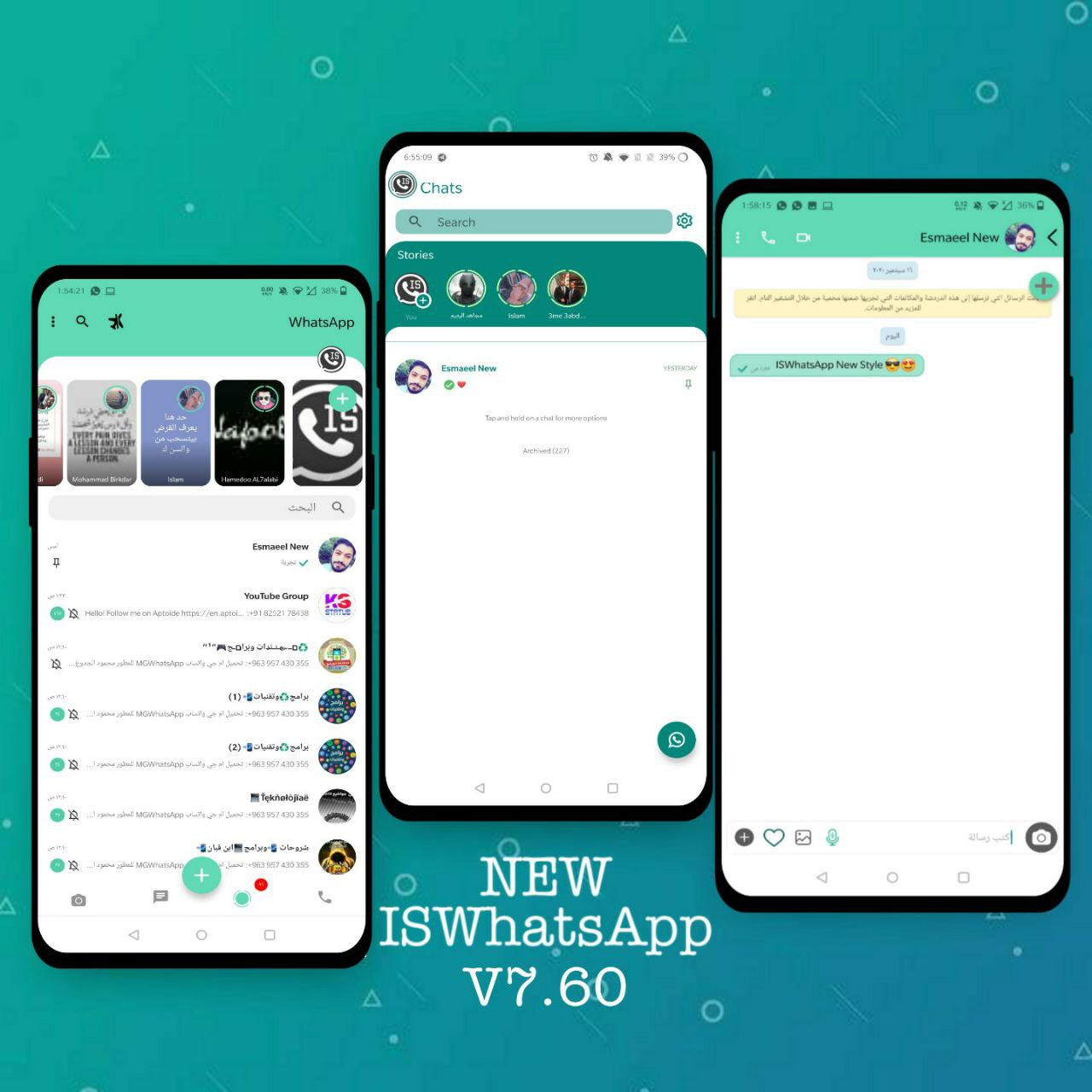 ISWhatsApp v7.60 APK