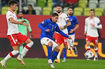 ملخص مباراة ايطاليا وبولندا في دوري الامم الاوروبية