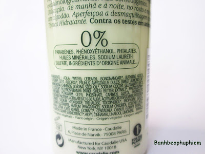 Review Caudalie Gentle Cleansing Milk Sữa Rửa Mặt Dịu Nhẹ Và Ẩm Mượt Nhất, caudalie, caudalie gentle cleansing milk, sữa rửa mặt caudialie