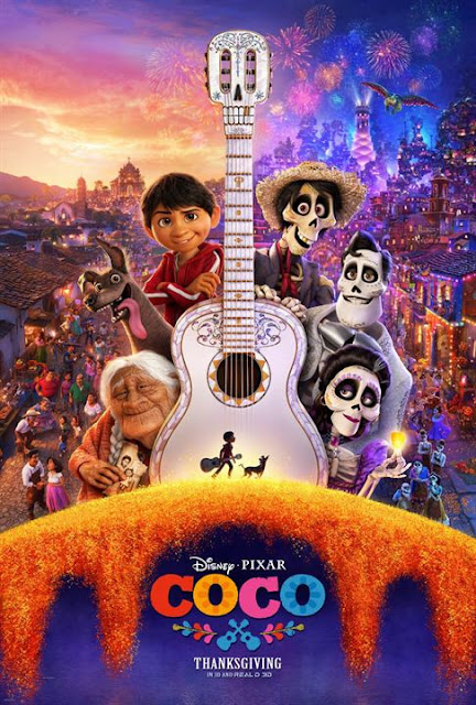 Cartel película de Pixar Animation Studios Coco