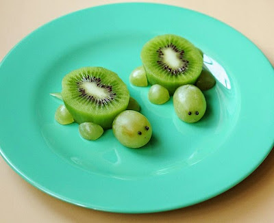 food art with grape