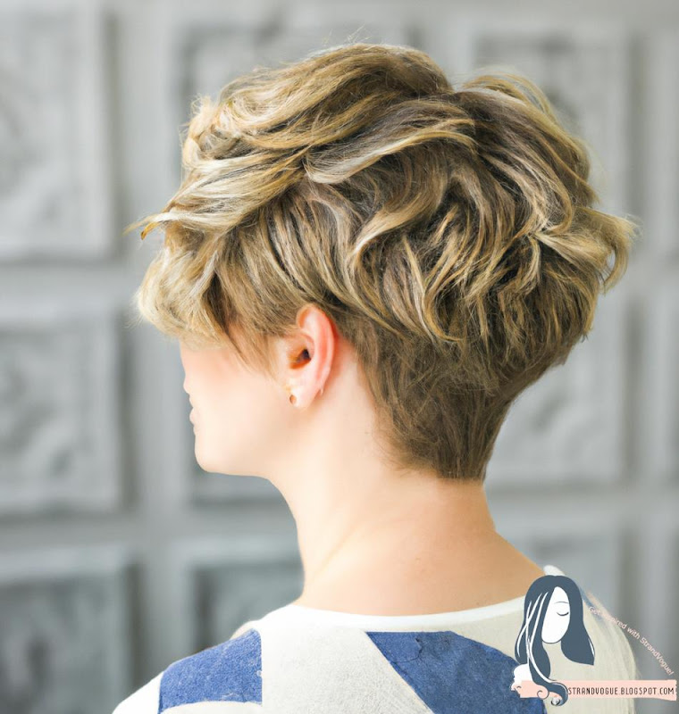 image of a woman with messy waves hairstyle