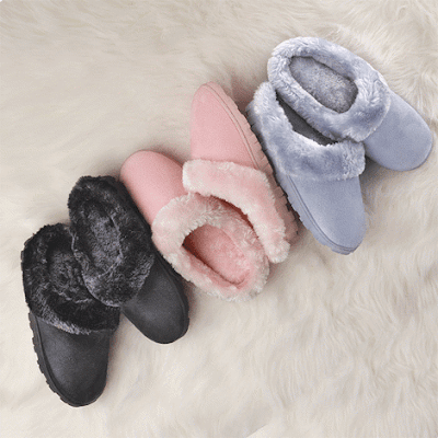 Memory Foam Soft and Furry Slipper