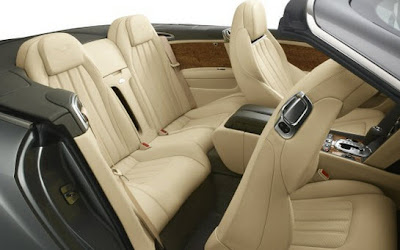 2013 Bentley Continental GTC Convertible Rear Interior