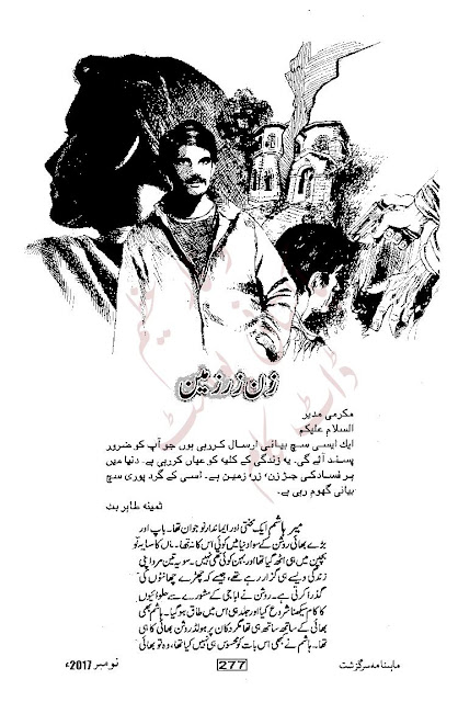 Free download Zan zar zameen novel by Samina Tahir Butt pdf