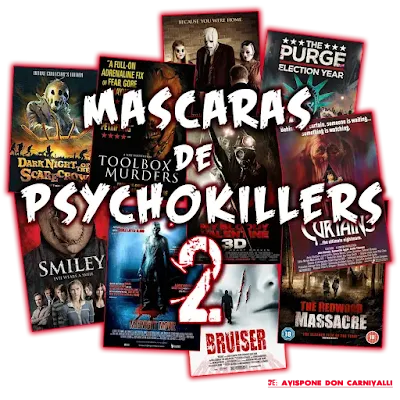 Cine Cuchillazo 10 Máscaras de Psychokillers II Top