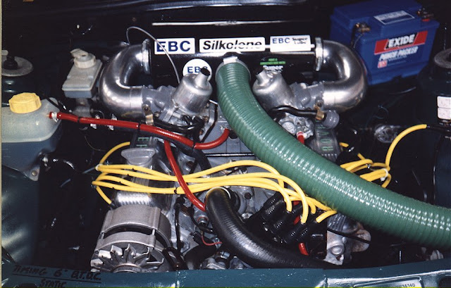 the engine of Ford Sierra XR8