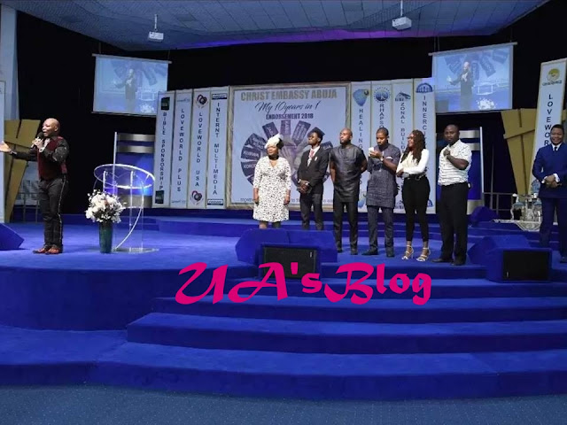 Photos Of Charly Boy And His Wife Thanking God For Salvation At Christ Embassy Church Go Viral