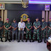 Brigjen Said Latuconsina Didampingi Para PJU Kasatker Lantamal IX Terima Kunjungan Wakil Ketua DPD RI