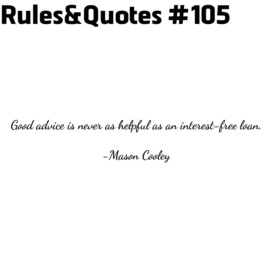 Advice