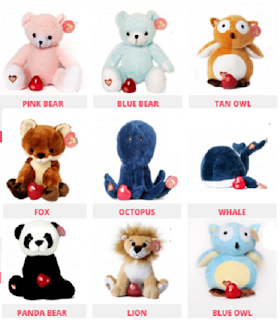 My Baby's Heartbeat Bear choices 2