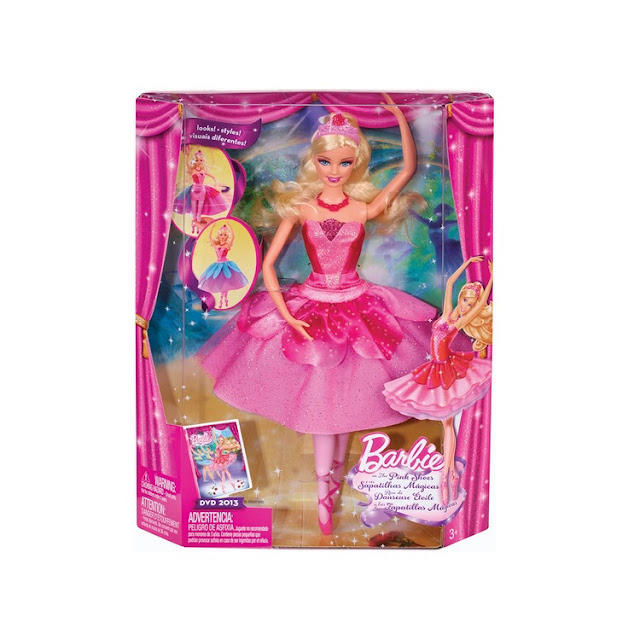 Poupée Barbie rêve de danseuse étoile : Krystin ballerine 2en1.