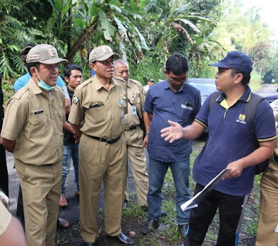 Pastikan Pembangunan Bangli Berjalan Baik, Wabup Kembali Sidak Proyek Di Susut