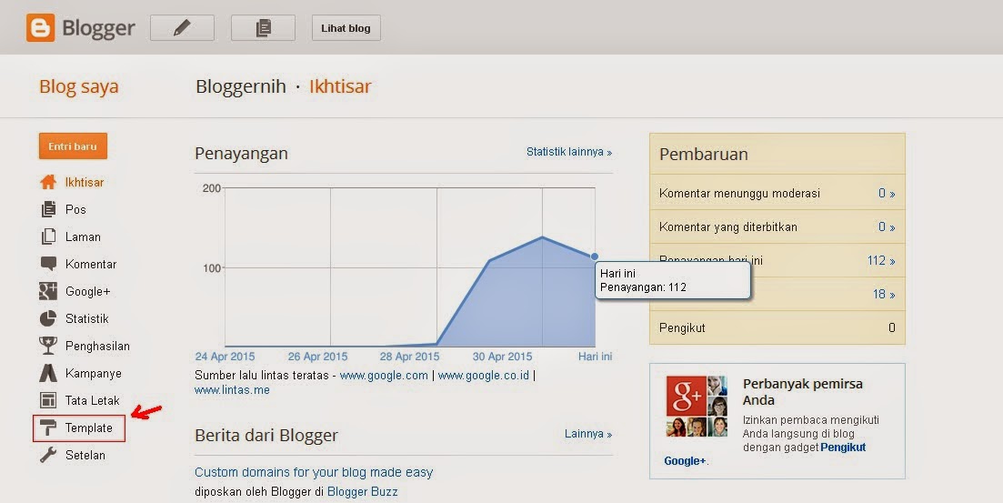 Cara Membuat Menu Bar Sederhana Di Blogger