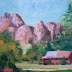 Sedona, Landscape Paintings by Arizona Artist Amy Whitehouse