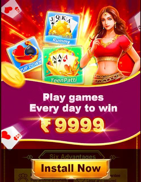 Play games Every day to win teenpatti rummy